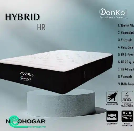 colchón hybrid donkol